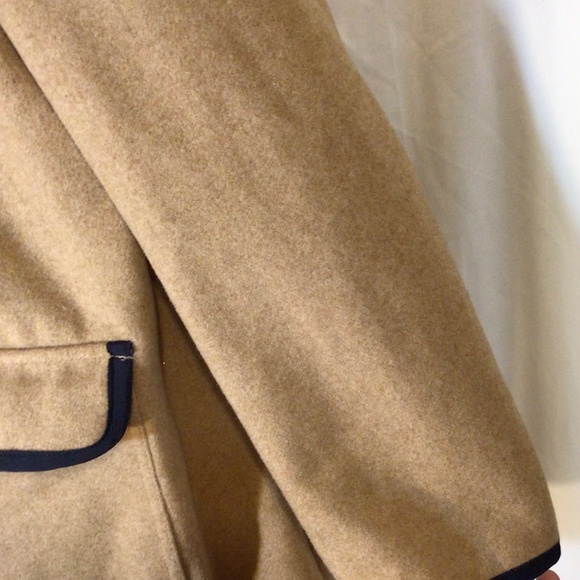 COPY - Tommy Hilfiger coat women’s size large brown wool duffle trench jacket - Picture 7 of 13